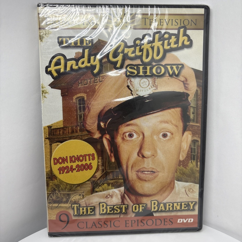 The‎ Andy Griffith Show - Don Knotts  - The Best of Barney - 2006 ~ 9 Episodes